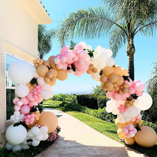 10x8 ft aluminum balloon arch frame wedding arch stand