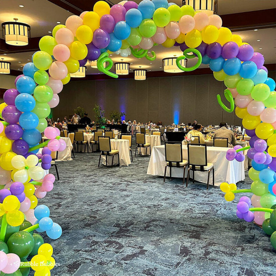 10x8 ft aluminum balloon arch frame wedding arch stand