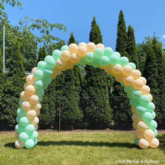 10x8 ft aluminum balloon arch frame wedding arch stand