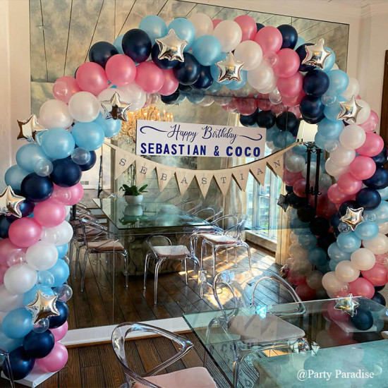 10x8 ft aluminum balloon arch frame wedding arch stand