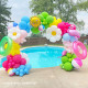 10x8 ft aluminum balloon arch frame wedding arch stand