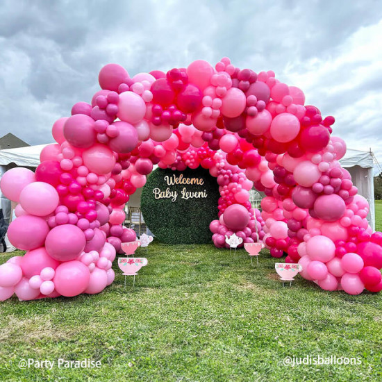 10x8 ft aluminum balloon arch frame wedding arch stand