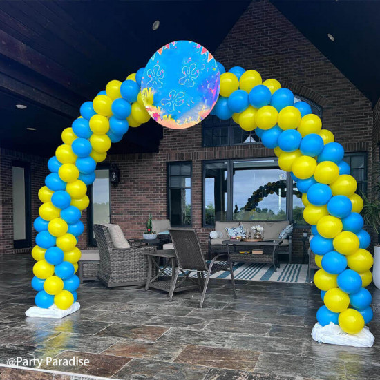 10x8 ft aluminum balloon arch frame wedding arch stand