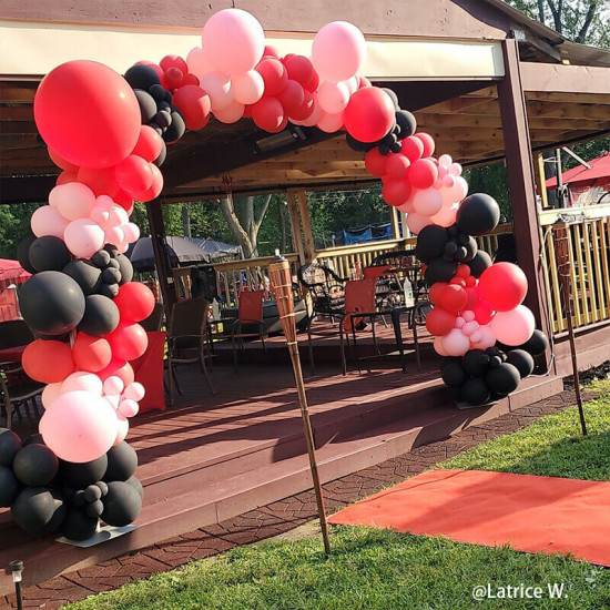 10x8 ft aluminum balloon arch frame wedding arch stand