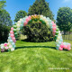 10x8 ft aluminum balloon arch frame wedding arch stand