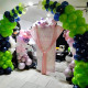 10x8 ft aluminum balloon arch frame wedding arch stand