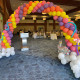 10x8 ft aluminum balloon arch frame wedding arch stand