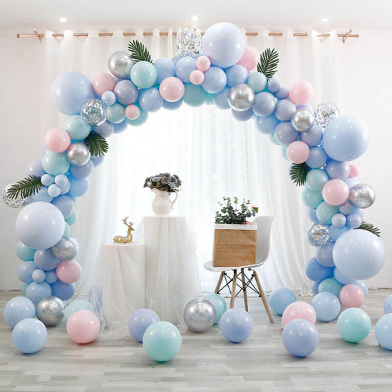 10x8 ft aluminum balloon arch frame wedding arch stand