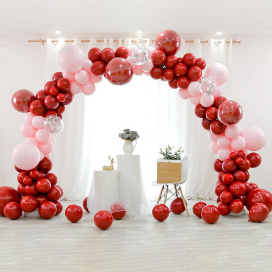 10x8 ft aluminum balloon arch frame wedding arch stand