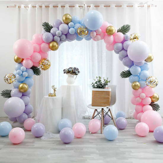 10x8 ft aluminum balloon arch frame wedding arch stand