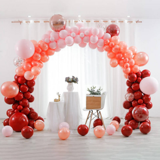 10x8 ft aluminum balloon arch frame wedding arch stand