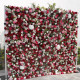 5d red pink roses flower hydrangea baby breath artificial floral wall wedding backdrop decor