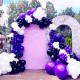 open arch with cover for party decoration