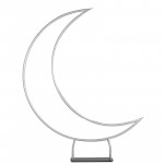 6.5ft portable crescent moon shape stand for baby showers & birthday & wedding events