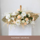 party & wedding flowers, beige artificial wedding flowers, diy wedding flowers, wedding faux flowers