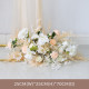 party & wedding flowers, beige artificial wedding flowers, diy wedding flowers, wedding faux flowers