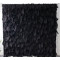 black feather flower wall cloth roll up flower wall fabric hanging curtain plant wall event party wedding backdrop