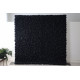 black roses cloth roll up flower wall fabric hanging curtain plant wall event party wedding backdrop