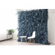 blue feather flower backdrop cloth roll up flower wall fabric hanging curtain plant wall event party wedding backdrop