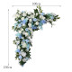 party & wedding flowers, blue artificial wedding flowers, diy wedding flowers, wedding faux flowers