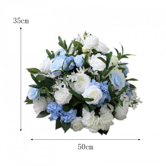 party & wedding flowers, blue artificial wedding flowers, diy wedding flowers, wedding faux flowers