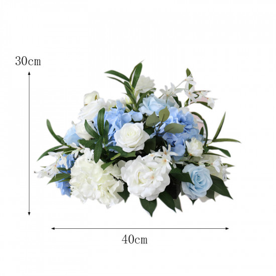 party & wedding flowers, blue artificial wedding flowers, diy wedding flowers, wedding faux flowers