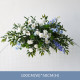 party & wedding decoration flowers, blue artificial wedding flowers, diy wedding flowers, wedding faux flowers