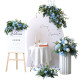 blue wedding flowers, blue artificial wedding flowers, diy wedding flowers, wedding faux flowers