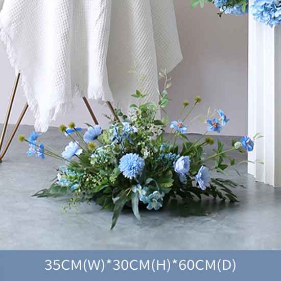 blue wedding flowers, blue artificial wedding flowers, diy wedding flowers, wedding faux flowers