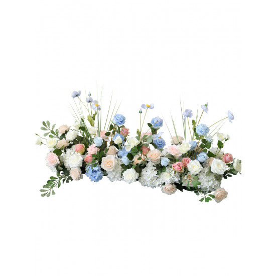 party & wedding flowers, blue artificial wedding flowers, diy wedding flowers, wedding faux flowers