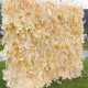 champagne feather cloth artificial flower wall pampas plume grass fabric plants wall party outdoor wedding backdrop