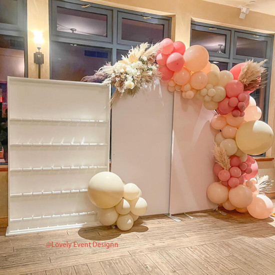 chiara arched backdrop wall set, birthday&baby shower&wedding party decoration