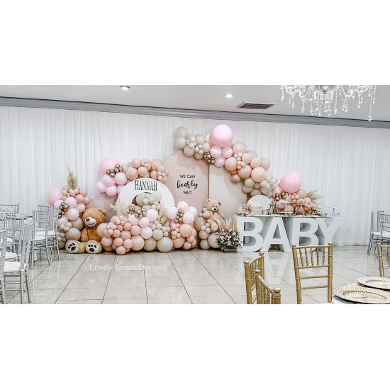 chiara arched backdrop wall set, birthday&baby shower&wedding party decoration