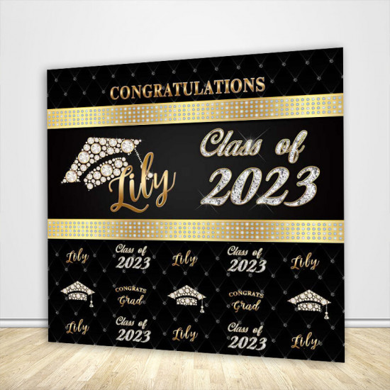 class of 2024 graduation backdrop