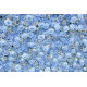 dreamy blue rose cloth roll up flower wall fabric hanging curtain plant wall event party wedding backdrop