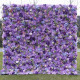 dreamy purple rose artificial flower wall backdrop