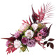 floral arrangement for signage, wedding welcome signage, shop open signage, direction signs silk flowers