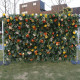 forest artificial flower wall backdrop