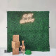 8x8ft green artificial hedge wall backdrop for wedding, baby shower, jungle wild theme party