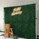 8x8ft green artificial hedge wall backdrop for wedding, baby shower, jungle wild theme party