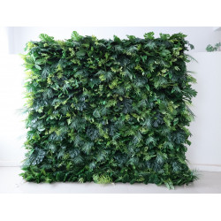 green grass cloth flower wall fabric rollin up reed pampas grass curtain floral wall wedding backdrop party event props