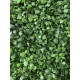 green milano grass cloth roll up flower wall fabric hanging curtain plant wall event party wedding backdrop