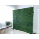 green milano grass cloth roll up flower wall fabric hanging curtain plant wall event party wedding backdrop