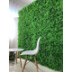 green milano grass cloth roll up flower wall fabric hanging curtain plant wall event party wedding backdrop