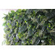 green silk fern and turtle back leaves mixed grass wall cloth roll up flower wall fabric hanging curtain plant wall event party wedding backdrop