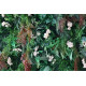 green silk fern mixed flower wall cloth roll up flower wall fabric hanging curtain plant wall event party wedding backdrop