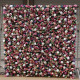 high-density mixed-color artificial rose flower fake flower wall background