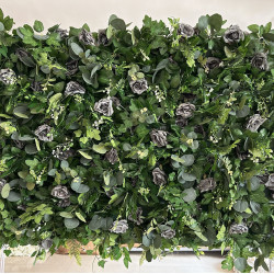 jungle flower cloth roll up flower wall fabric hanging curtain plant wall event party wedding backdrop