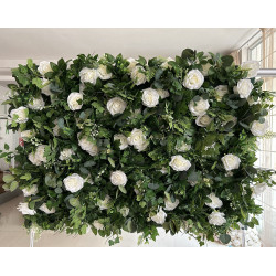 jungle flower cloth roll up flower wall fabric hanging curtain plant wall event party wedding backdrop