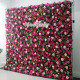 luxury fuchsia champagne rose flower wall roll up hanging fabric cloth mixed floral wall for wedding home office party bridal shower decor backdrop